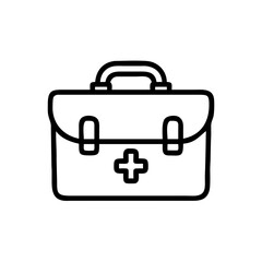 Icon of a doctorchest / first aid kit