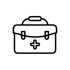 Icon of a doctorchest / first aid kit