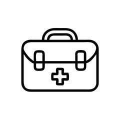 Icon of a doctorchest / first aid kit