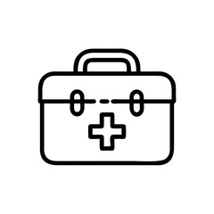 Icon of a doctorchest / first aid kit