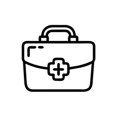 Icon of a doctorchest / first aid kit