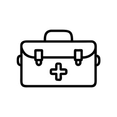Icon of a doctorchest / first aid kit