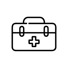 Icon of a doctorchest / first aid kit