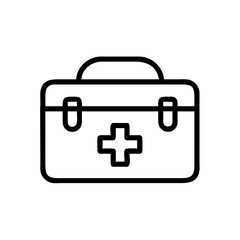 Icon of a doctorchest / first aid kit
