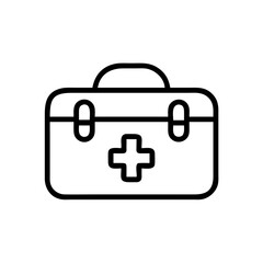 Icon of a doctorchest / first aid kit