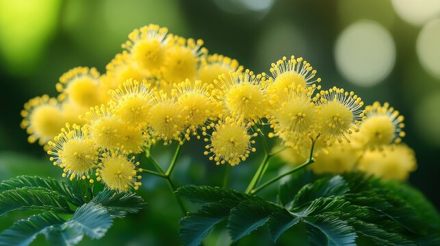 Close-up of vibrant yellow flowers