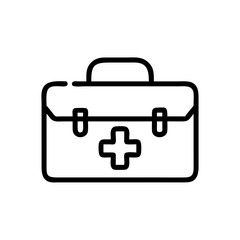 Icon of a doctorchest / first aid kit