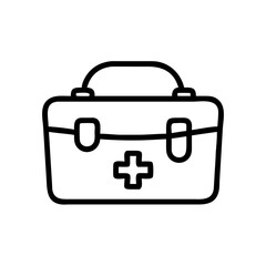 Icon of a doctorchest / first aid kit