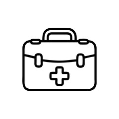 Icon of a doctorchest / first aid kit