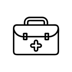 Icon of a doctorchest / first aid kit