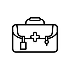 Icon of a doctorchest / first aid kit
