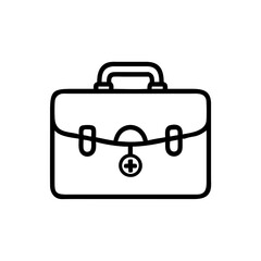 Icon of a doctorchest / first aid kit
