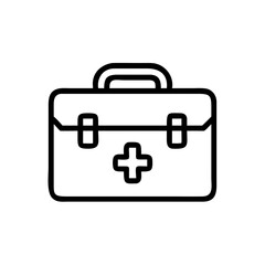 Icon of a doctorchest / first aid kit