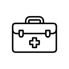 Icon of a doctorchest / first aid kit