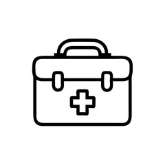 Icon of a doctorchest / first aid kit
