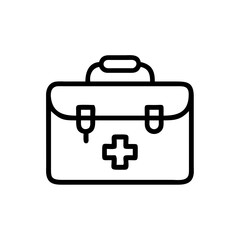 Icon of a doctorchest / first aid kit