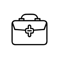 Icon of a doctorchest / first aid kit
