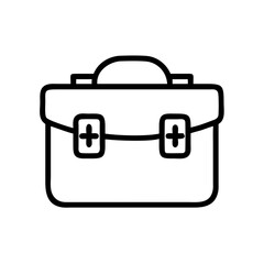 Icon of a doctorchest / first aid kit
