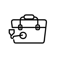 Icon of a doctorchest / first aid kit