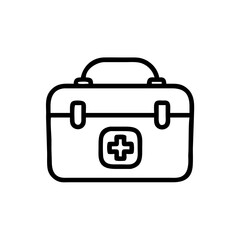 Icon of a doctorchest / first aid kit