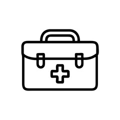 Icon of a doctorchest / first aid kit