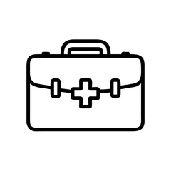 Icon of a doctorchest / first aid kit