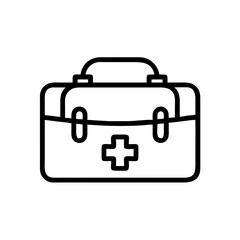 Icon of a doctorchest / first aid kit
