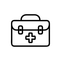 Icon of a doctorchest / first aid kit