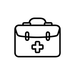 Icon of a doctorchest / first aid kit