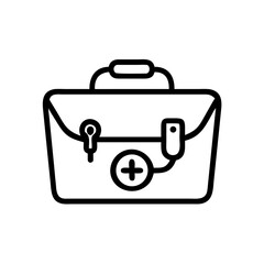 Icon of a doctorchest / first aid kit