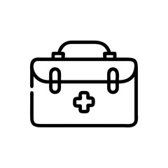 Icon of a doctorchest / first aid kit