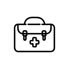 Icon of a doctorchest / first aid kit