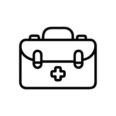 Icon of a doctorchest / first aid kit