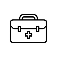 Icon of a doctorchest / first aid kit