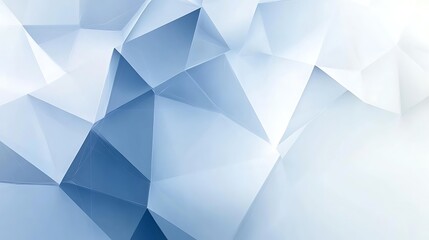 Abstract Blue Geometric Background.