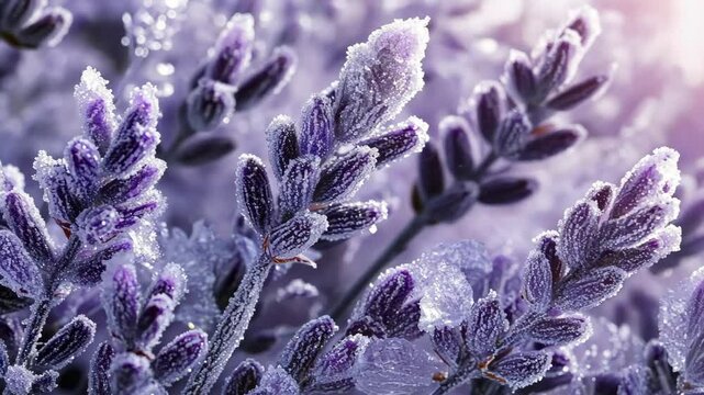 frosty lavender texture, seamless background, smooth surface, high detail, soft lighting, subtle sparkle, winter vibes