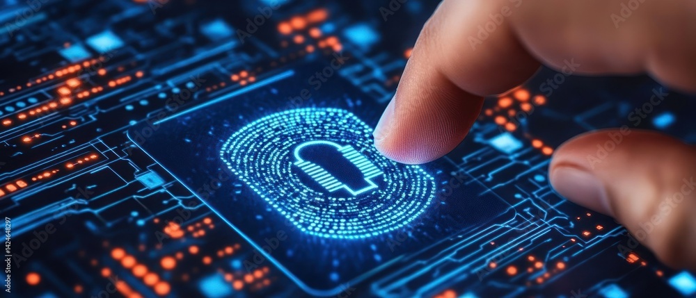 Poster biometric authentication: secure digital access