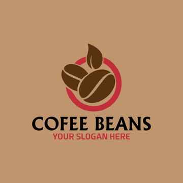 coffee shop and coffee beans store logo