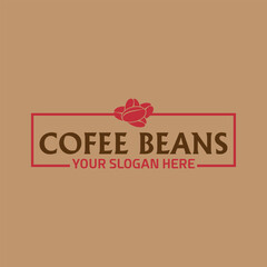 coffee shop and coffee beans store logo