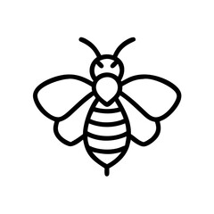 Obraz premium Bee Animal outline Icons