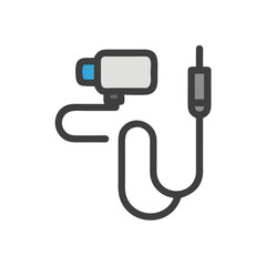 Endoscope Camera with Cable, Minimalistic Design for Stock
