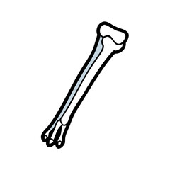 Abstract Ice Blue Line on Black Background