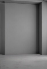 Minimalist grey studio backdrop, ideal product photography , shadow, color gradient