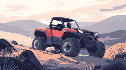 ATV OffRoad Mountain Adventure.