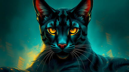 Wild Tiger Roaming the Jungle: A Majestic Predator in Its Natural Habitat