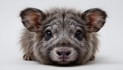 Obraz premium close up of a guinea pig isolated on white