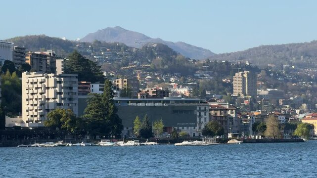 Lugano, Switzerland -  beautiful Swiss town in kanton Ticino
