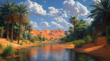 Oasis tranquility