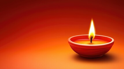 Lighting a traditional diya for festivities home digital art warm environment close-up celebration concept