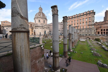 Roma citta dell'arte, architettura, storia, monumenti, fori Imperiali, Altare della Patria,...
